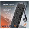 Мережевий фільтр живлення ColorWay CW-PSEA55SBK 5 розеток5м
