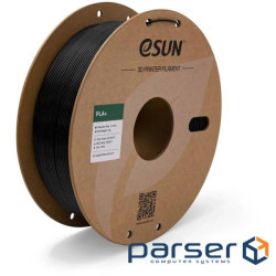 Пластик для 3D-принтера eSUN PLA+ P1.75мм, 1кг, black (PLA+P175B1)