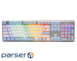 Клавіатура ігрова механічна A4-Tech FS100 (Icy Blue), USB, сріблястий 