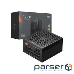 Блок живлення PcCooler 1200 W 80+ GOLD YS1200 модульний 12V-2x6 ATX 3.1 (P5-YS1200-G1FFBK1-EU)