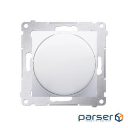 Светорегулятор Premium поворотный 20-500W, белый (DS9T.01/11)
