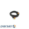 Кабель VOLTRONIC Audio-Video 3хRCA (тато) => 3хRCA (тато) (YT-3хRCA(M)/3х RCA(M)-3.0P)