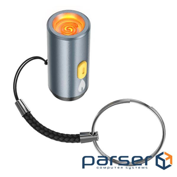 Перехідник-запальничка HOCO UA38 від Type-C, Gray, Box (HOCO UA38 / Z)