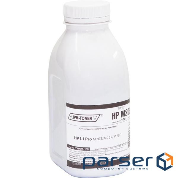 Тонер HP LJ Pro M203/M227/M230, 100г Black IPM (TDH128-100)