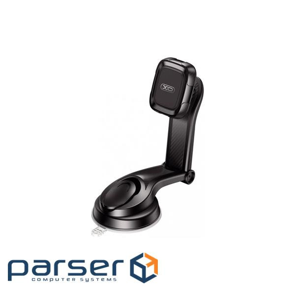 Універсальний автотримач XO C106 Dashboard suction cup adjustable magnetic Phone hol (6920680830343)