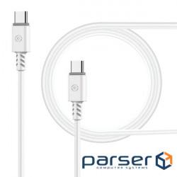 Дата кабель USB-C to USB-C 1.2m CB-TT11 white Piko (1283126504020)
