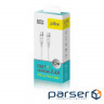 Дата кабель USB-C to USB-C 1.2m CB-TT11 white Piko (1283126504020)