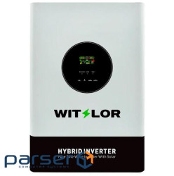 Гібридний інвертор WITSLOR HF11048-B, 1Ф-11kW, 48V, 200-400V, MPPT 90-500VDC, PV 500VDC, 19kg