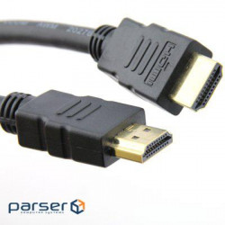 Cable VCOM HDMI 19M/M 1.4V 1080P W/Ethernet/3D Gold 5M (CG571B-5)