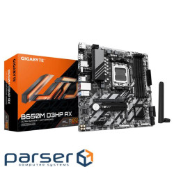 Материнська плата AMD B650 SAM5 MATX B650M D3HP AX 1.3 GIGABYTE