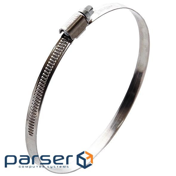 Хомут черв'ячний нержавіючий APRO W2 120-140мм (10шт) )