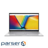 ноутбук 15.6FMI/C5 320/16/512/Intel HD/D OS/BL/Cool Silver ASUS X1504MA-BQ106 (90NB17I2-M005B0)