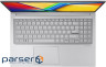 ноутбук 15.6FMI/C5 320/16/512/Intel HD/D OS/BL/Cool Silver ASUS X1504MA-BQ106 (90NB17I2-M005B0)