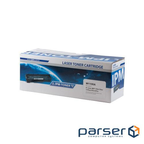 Картридж HP 106A (W1106A), Black, Laser 107/135/137, 1000 стор , IPM (TRH72)