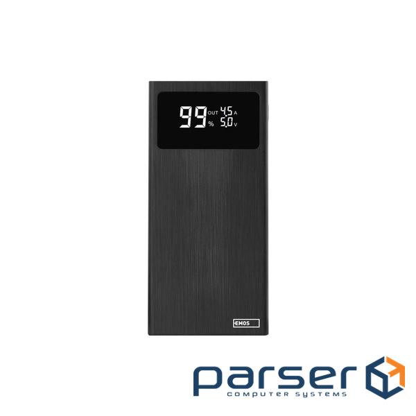Батарея універсальна EMOS 10000mAh BETAQ 10, 22.5W, black (B0531B)