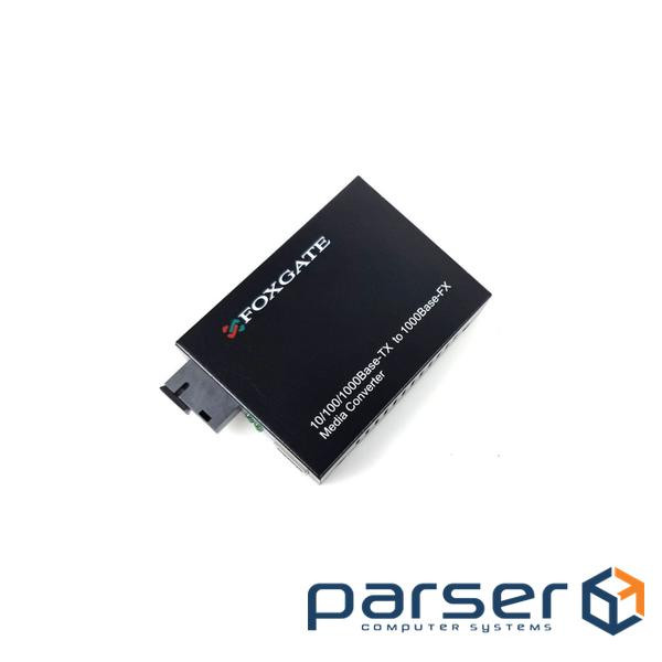 Медиаконвертер EC-Q-1G-1SM-1550nm-20-LFP FoxGate