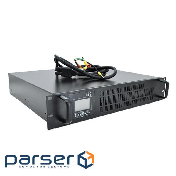 Джерело безперебійного живлення Ritar ONLINE RT-2KL-LCD, REC 2000VA (1600Вт), 72V