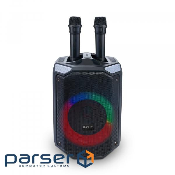 Портативна колонка HAVIT HV-SQ143BT 40W RGB Black