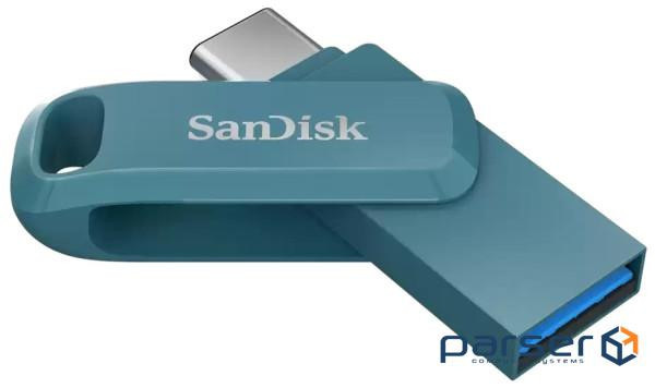 Флеш пам'ять SanDisk Ultra Dual Go 256GB Navy Blue (SDDDC3-256G-G46NBB)