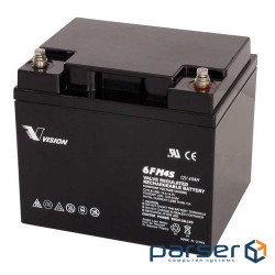 Accumulator battery Vision 12V 45Ah (6FM45-X)