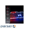 Клавіатура Hölmer K-02GS RGB Backlight USB UA Black