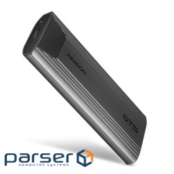 Зовнішній карман для накопичувачів AXAGON EEM2-GTS2 USB-C 10Gbps - M.2 NVMe & SATA SSD