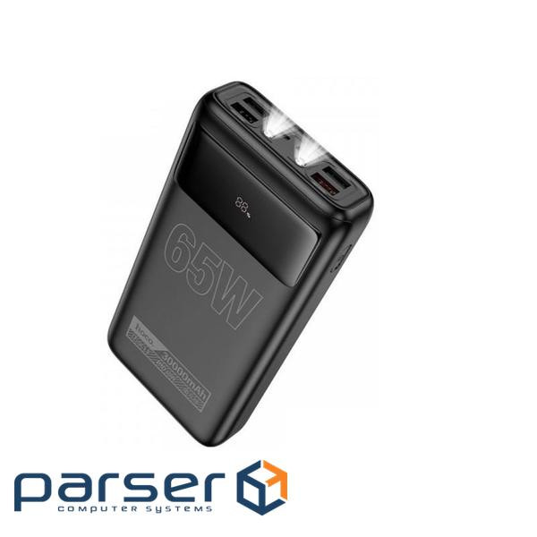 Универсальная мобильная батарея Hoco DB81 Apollo 65W 30000mAh Black (6942007637749)