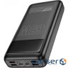 Универсальная мобильная батарея Hoco DB81 Apollo 65W 30000mAh Black (6942007637749)