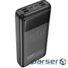 Универсальная мобильная батарея Hoco DB81 Apollo 65W 30000mAh Black (6942007637749)