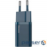 Зарядний пристрій Baseus Super Si Quick Charger 1C Blue (CCSUP-B03)