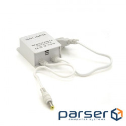 Імпульсний адаптер живлення 12В 2А (24Вт) штекер 5.5 / 2.1, Plastic Box Mini, IP40, В90 / Ш5 (12V2A) 5 (12V2A)