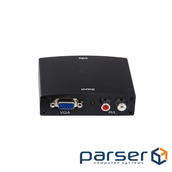Конвертер Atcom V1009 HDMI to VGA (15272)