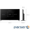 Телевізор 40", FHD, Google TV KIVI 40F720QB