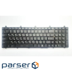 Клавіатура ноутбука MSI GT60/GT70/GT780/GT783/GX780 чорна з чорною з підсв UA (A46179)