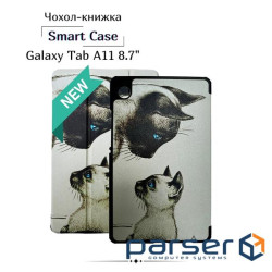 Чохол до планшета BeCover Smart Case Samsung Galaxy Tab A11 SM-X133/X135 8.7" Cat (713984)
