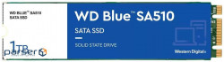 SSD накопичувач WD Blue SA510 M.2 1 TB (WDS100T3B0B