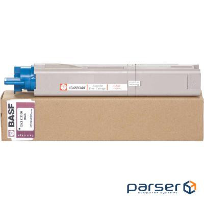 BASF cartridge for OKI C3300 / 3400 analogue 43459348 Black (KT-C3300B-43459348)