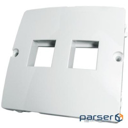 Адаптер Basic для 2xRJ45 Keystone, бежевый (BMGK1P/12)