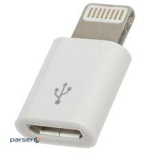 Перехідник PowerPlant Apple Lightning 8-pin to Micro USB (DV00DV4047)