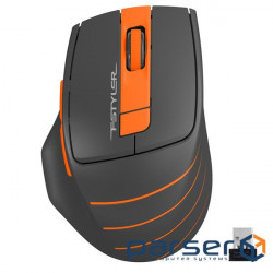 Миша A4Tech Fstyler FG30 2000dpi Grey+Orange, USB, Wireless (FG30 Grey+Orange)