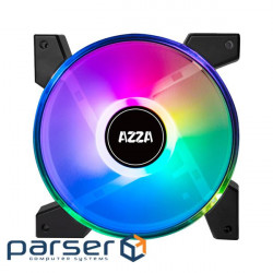 Кулер для корпуса AZZA Prisma Digital RGB 14CM, Cooler Case 140 (FFAZ-14DRGB-011)
