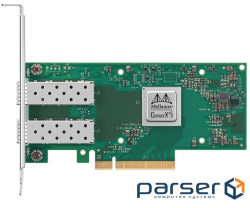 NVIDIA (ex Mellanox) ConnectX-5 EN NIC, 25GbE Dual-port SFP28, PCIe3.0 x16 (MCX512F-ACAT)
