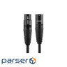 Кабель мультимедійний XLR M to XLR F 2.0m AV130 black Ugreen (20710)