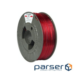 Пластик для 3D-принтера The Filament PETG 1.75mm TRANSPARENT RED 1kg (TF-24028)