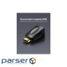 Адаптер Vention HDMI - VGA-3.5мм (M/F), Black (AIDB0)