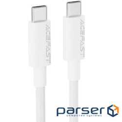 Кабель USB 2.0 Type-C M-M, 1.2 м 3A C18-03 White Acefast (6974316284253)