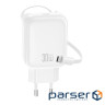 Зарядний пристрій XO 1xUSB-C PD30W GaN + cable USB-C to USB-C (XO-QC17)