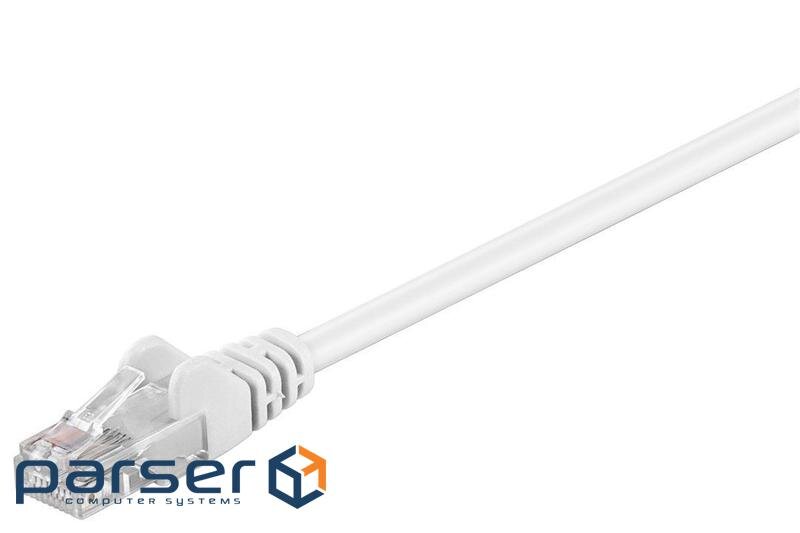 Патч-корд неекранований RJ45 UTP5e 50.0m,patch AWG28 D=4.5mm Gold Protect,білий (75.06.8509-1) (75.06.8509-1)