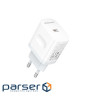 Зарядний пристрій BOROFONE BA99A USB-C PD20W white (6941991121357)