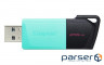 Флеш-накопичувач USB3.2 256GB Kingston DataTraveler Exodia M Black/Teal (DTXM/256GB)